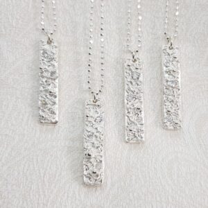 GLITTERTAG - silversmycke i äkta silver - handgjorda silversmycken från Brokig silversmycken