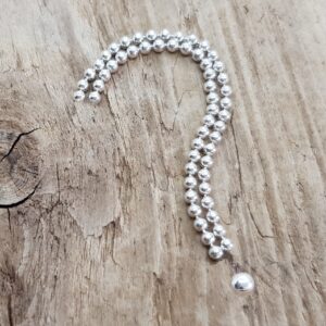 Specialbeställning silversmycke i egen design i äkta silver - handgjorda silversmycken från Brokig silversmycken